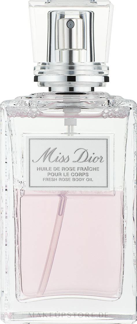 miss dior körperöl|Miss Dior Frisches Rosenöl Körperöl.